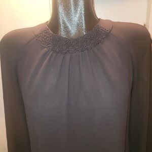 French Connection black blouse Size 2